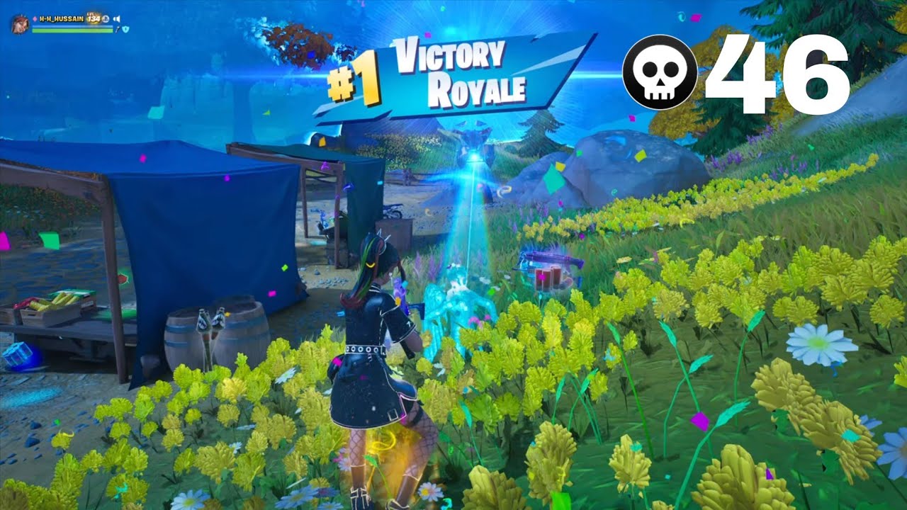 ELYSIAN HELSIE SKIN GAMEPLAY IN FORTNITE (46 Elimination)