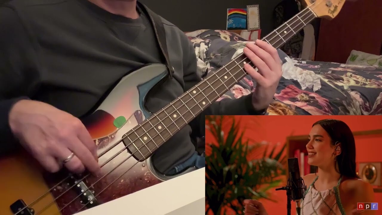 Dua Lipa - Don’t stop now - Bass cover