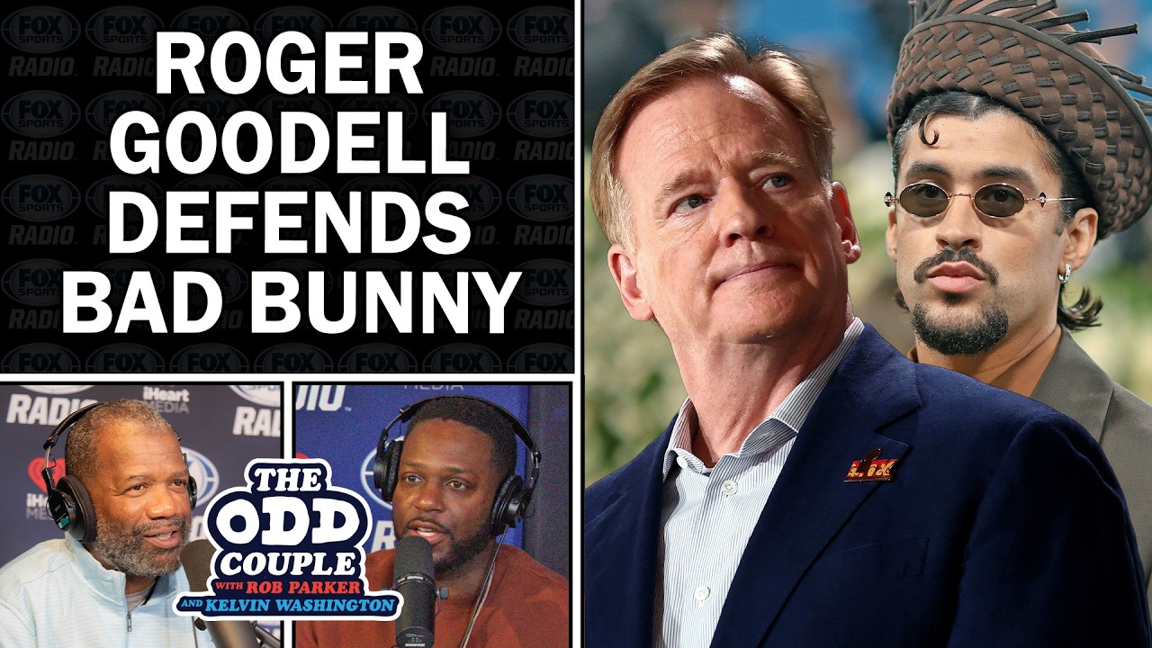 Goodell Stands By Bad Bunny Despite Trump Criticism &ndash; Rob & Kelvin React