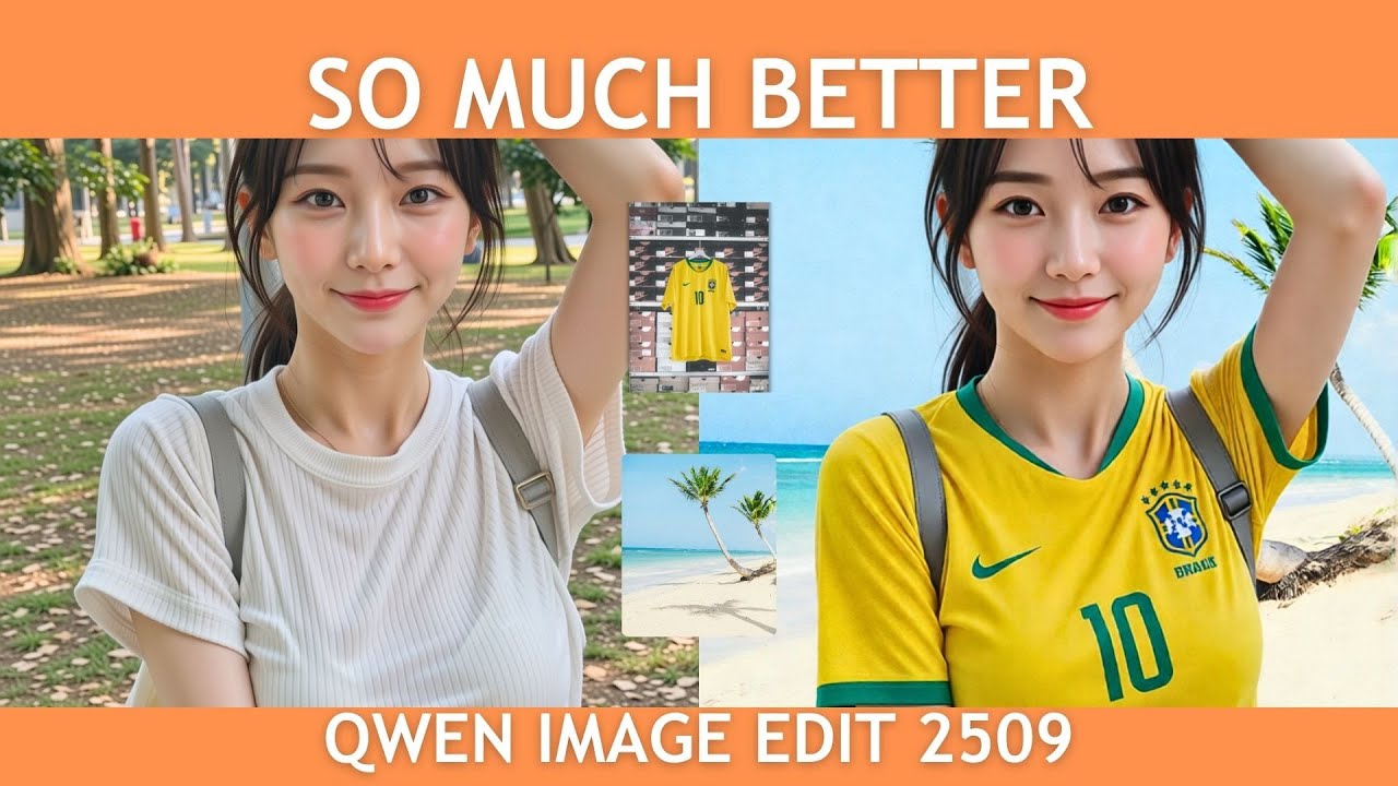 Учебное пособие по Qwen Image Edit 2509 | Многоэкранный режим в ComfyUI (8 ГБ видеопамяти)