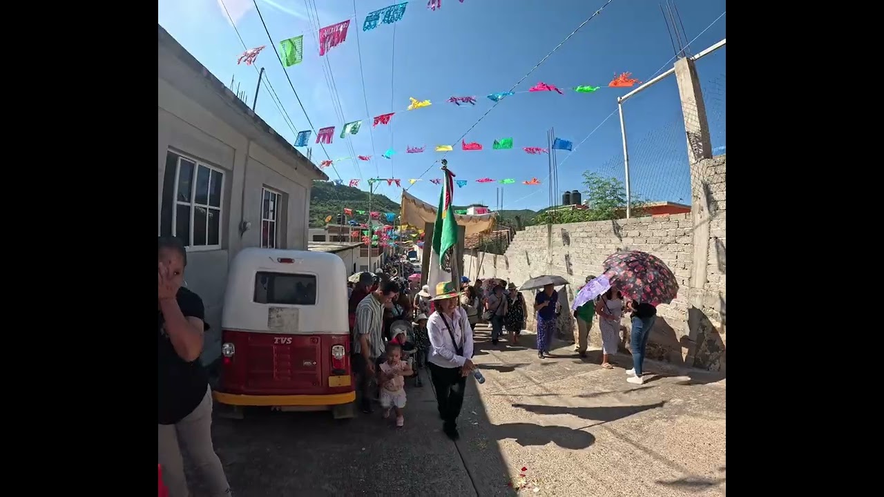 Guadalupe Ramírez Oaxaca 2024 procesión parte 1/2