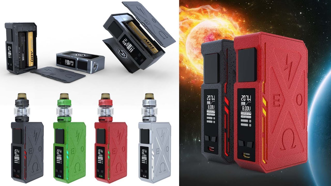 IJOY EXO PD270 207w TC Box Mod | Dual 20700 cells | Durable mod ever | RGB backlight