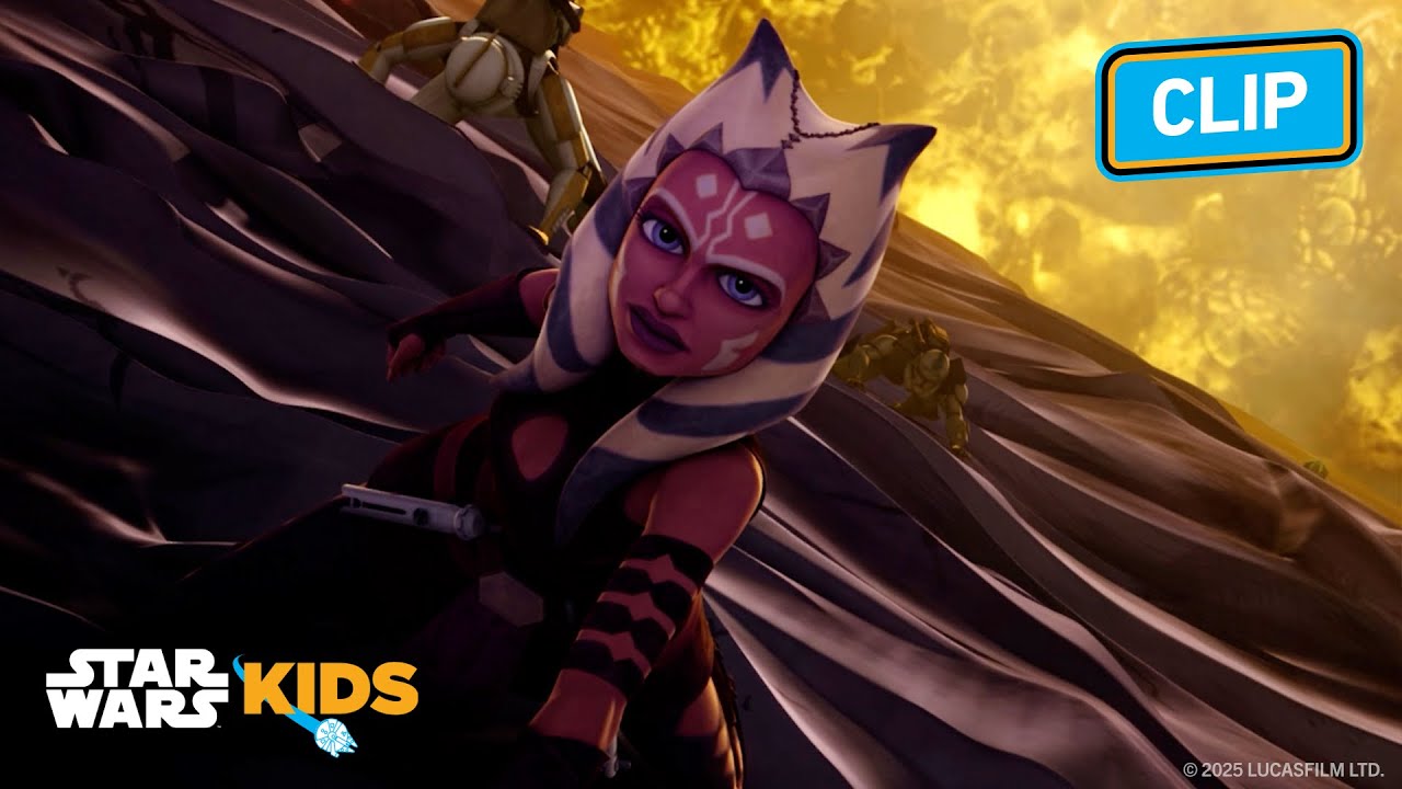 Obi-Wan, Anakin, and Ahsoka Sneak Into The Citadel ⛓️ | Star Wars: The Clone Wars | @StarWarsKids