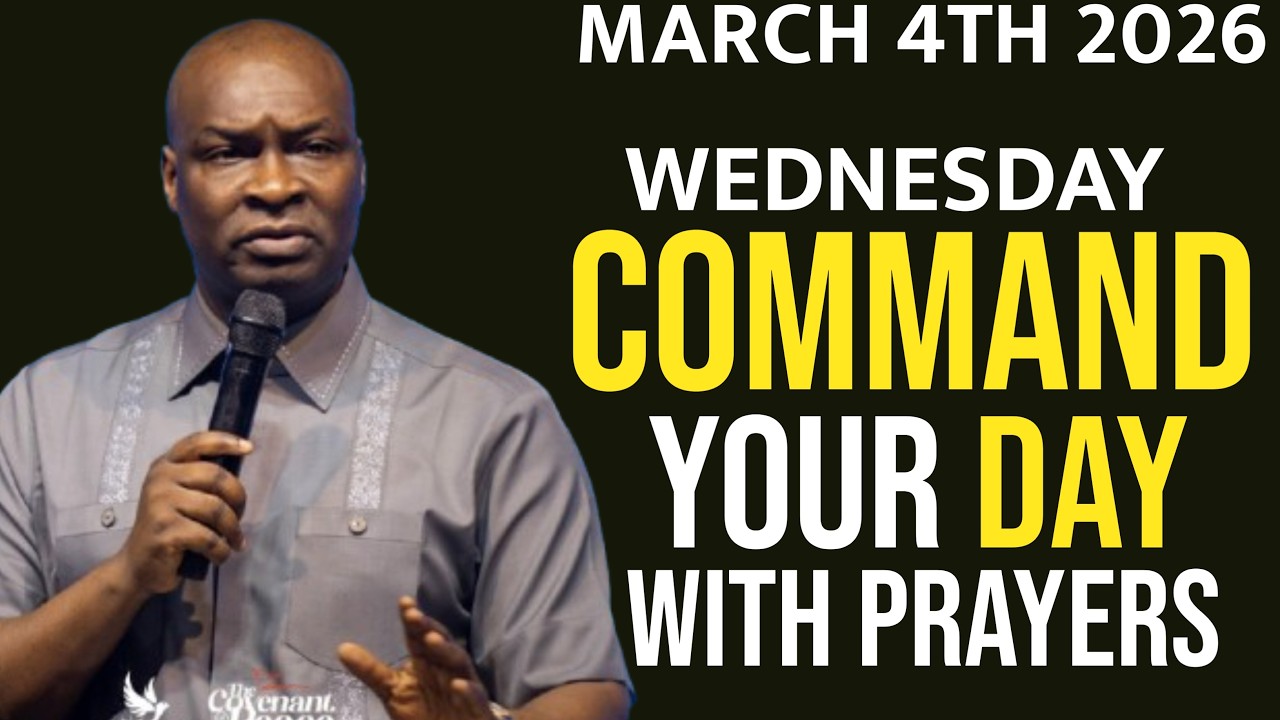 [WEDNESDAY 4TH MARCH, 2026]SPEAK INTO YOUR WEDNESDAY BEFORE THE ENEMY DOES-APOSTLE JOSHUA SELMAN