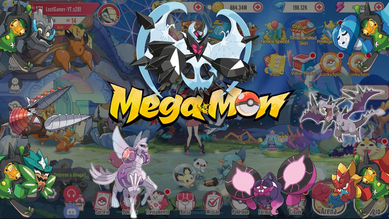 MEGAMON - TUDO SOBRE OS NOVOS POKEMONS S+/SS - NOVAS SKINS E ITENS (MOBILE)