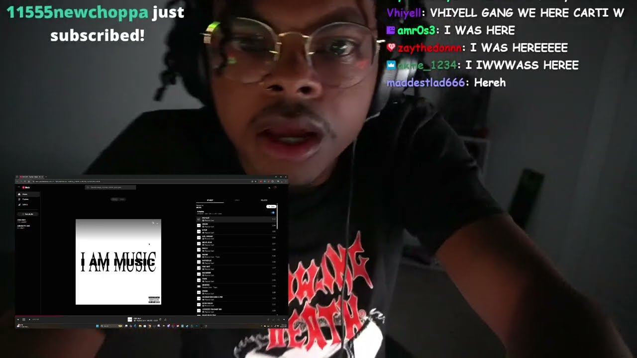 ImDOntai Reacts To Carti I AM Music WHILE TIRED AF