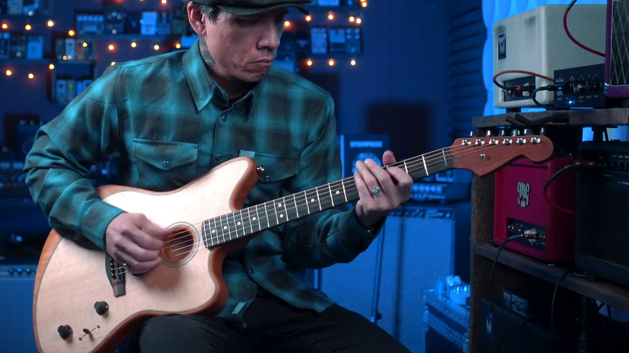 Fender American Acoustasonic Jazzmaster guitar demo