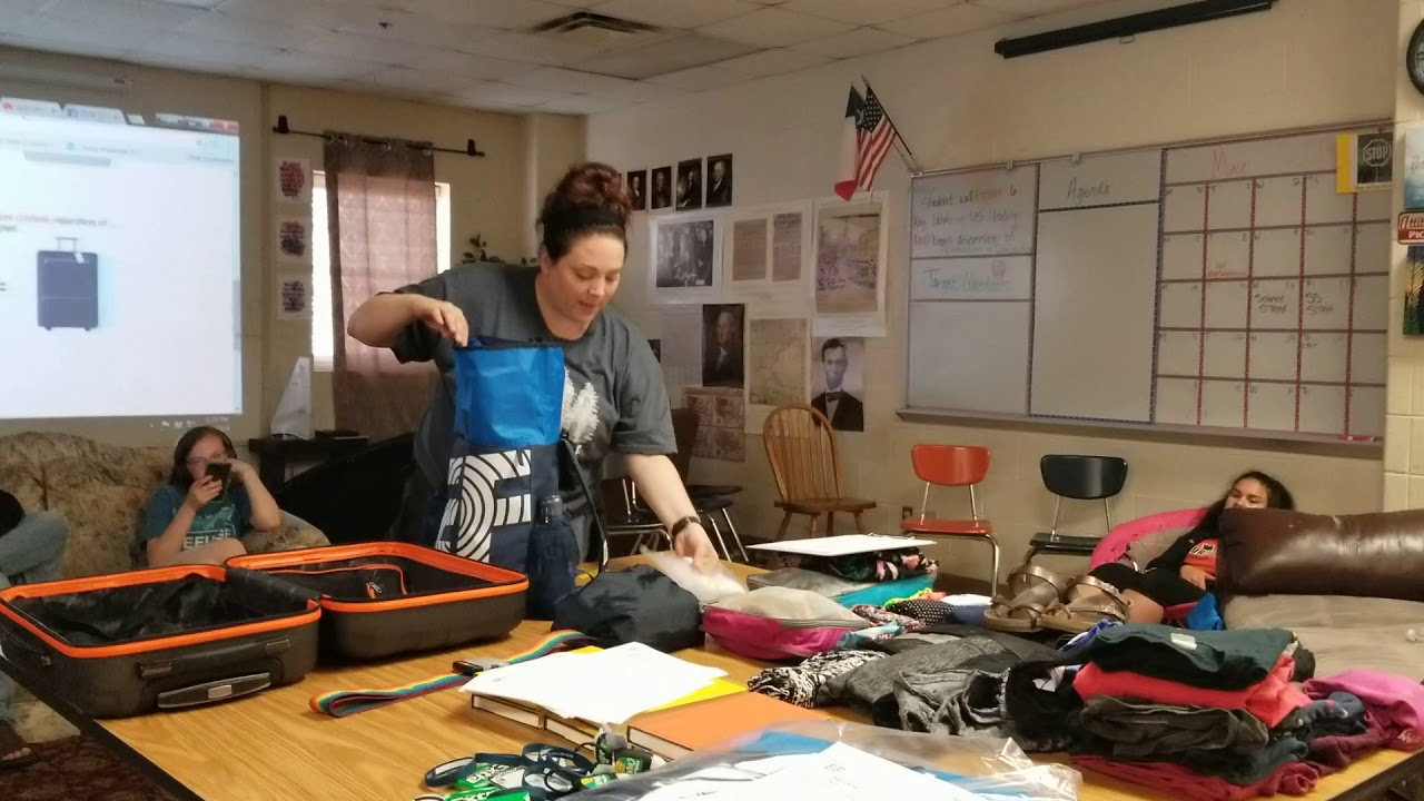 Packing Demo: EF Tours Costa Rica 2018