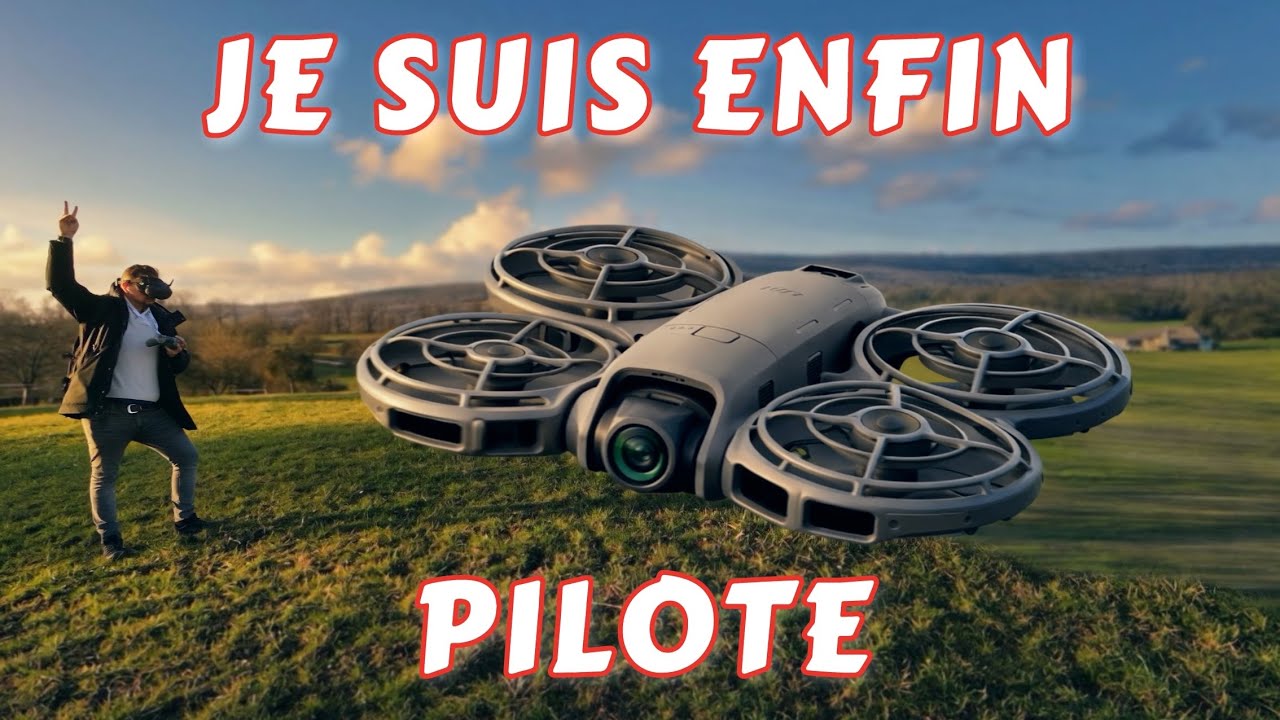 PREMIER VOL EN DRONE FPV #DJI #djineo2 