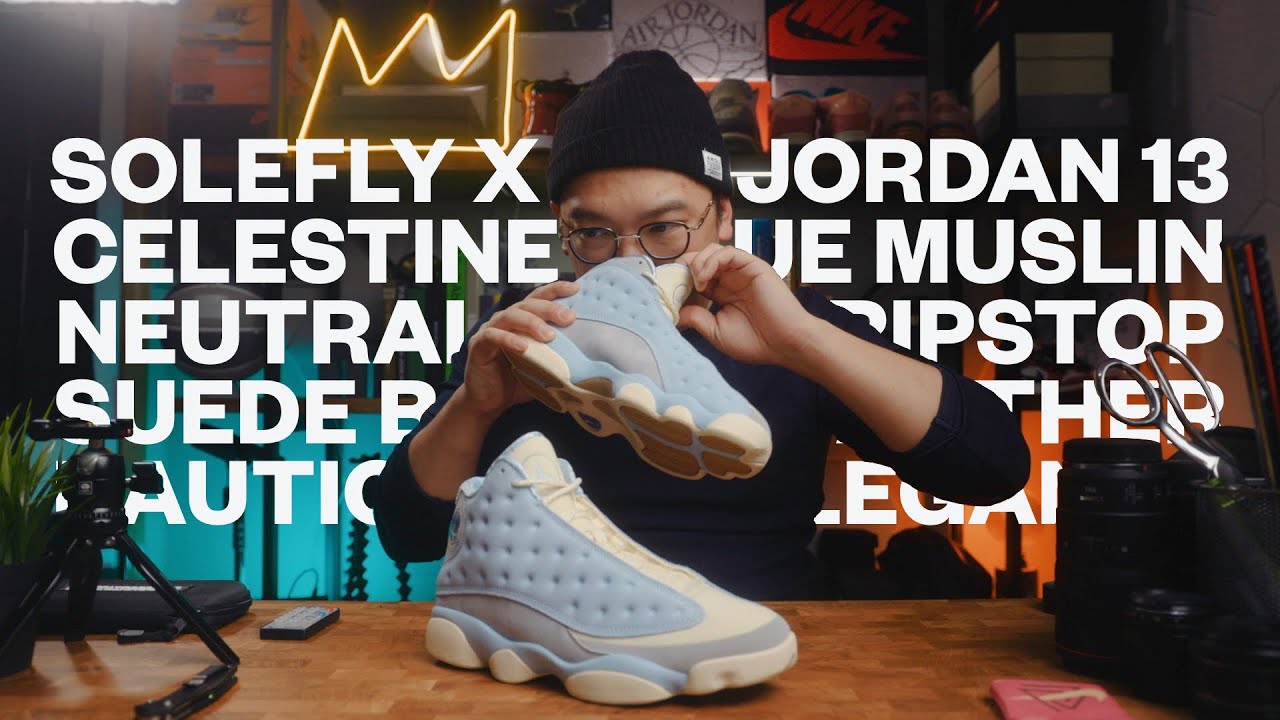 Nautical elegance meets feral power - Solefly x Air Jordan 13 