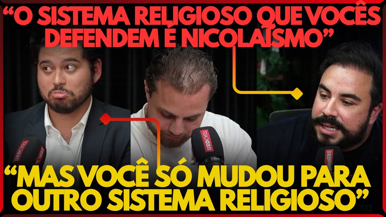 Pastor Evang&eacute;lico e Cat&oacute;lico deixam desigrejado Thiago Lima SEM ARGUMENTO em debate
