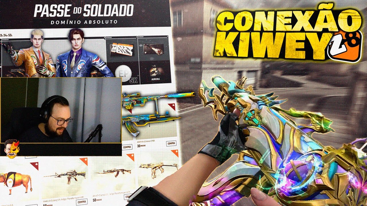 CONEXÃO KIWEY 🔥 LOJA MISTERIOSA, VIP GRÁTIS, GOD ZONE E MUITO MAIS! 😱 | CrossFire