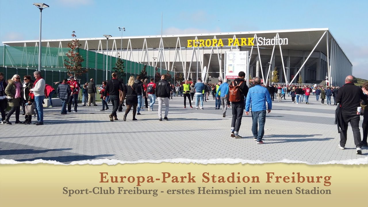 SC Freiburg#Neues Europa-Park Stadion#Erstes Heimspiel Bundesliga gegen Leipzig#Zeitraffer