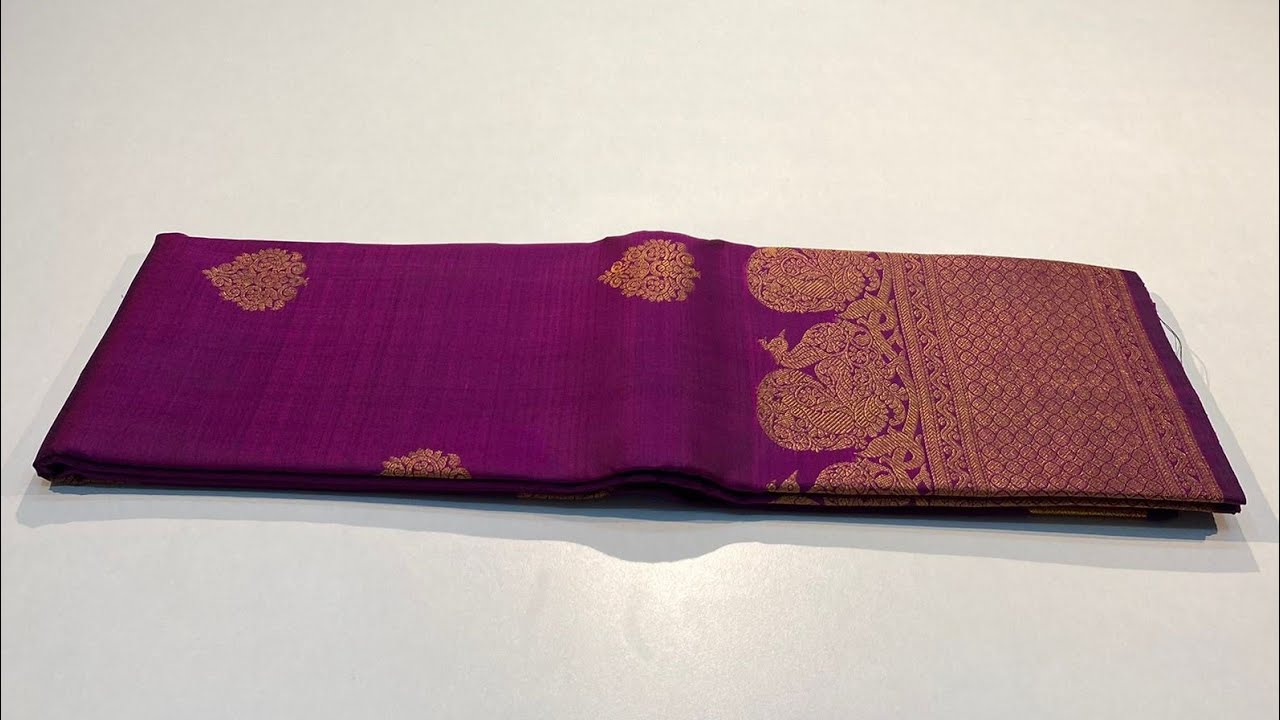 Pure kanjeevaram handloom silk saree 
