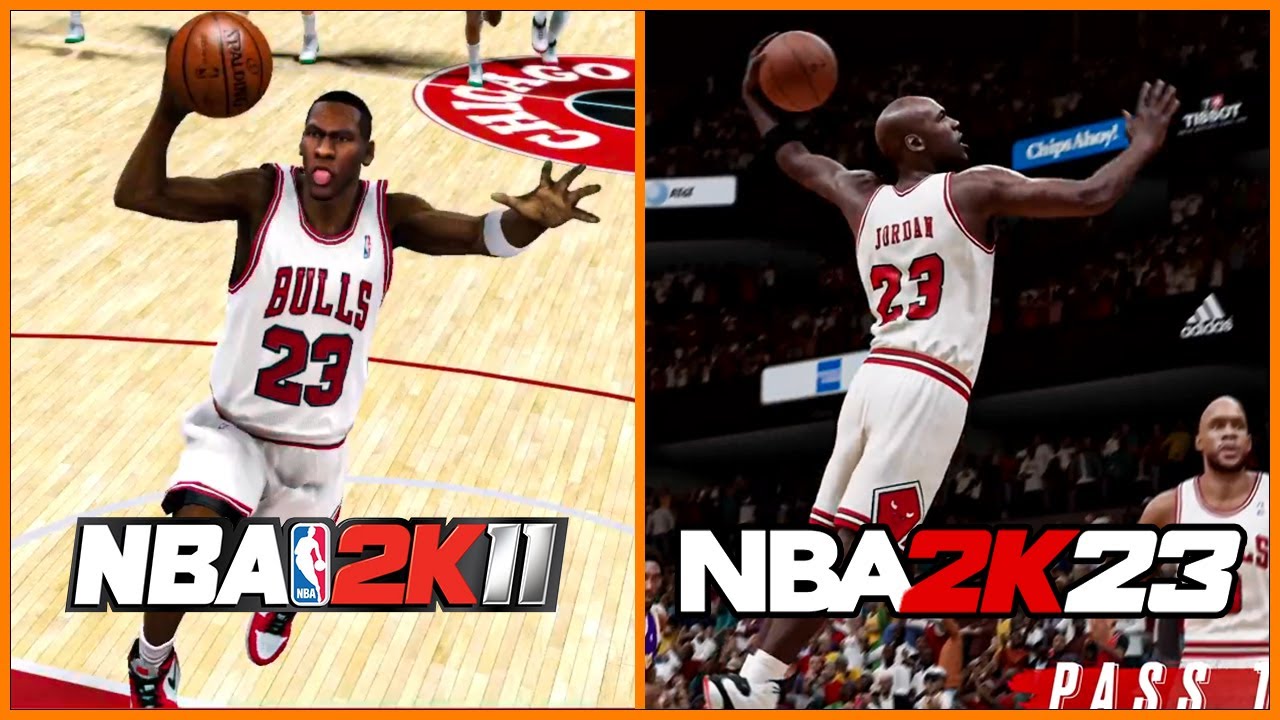 MICHAEL JORDAN Challenge [NBA 2K23 vs NBA 2K11]