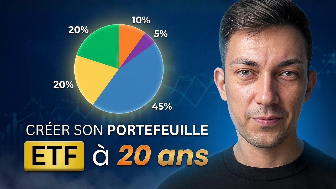 INVESTIR À 20 ANS : Comment créer son portefeuille ETF (guide complet)