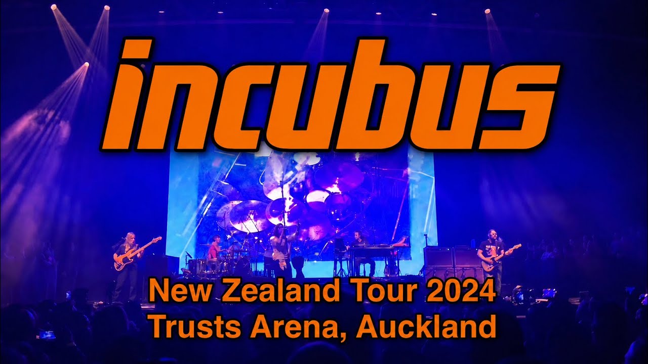 incubus - incubus and +Live+ New Zealand Tour 2024 (The Best Bits)