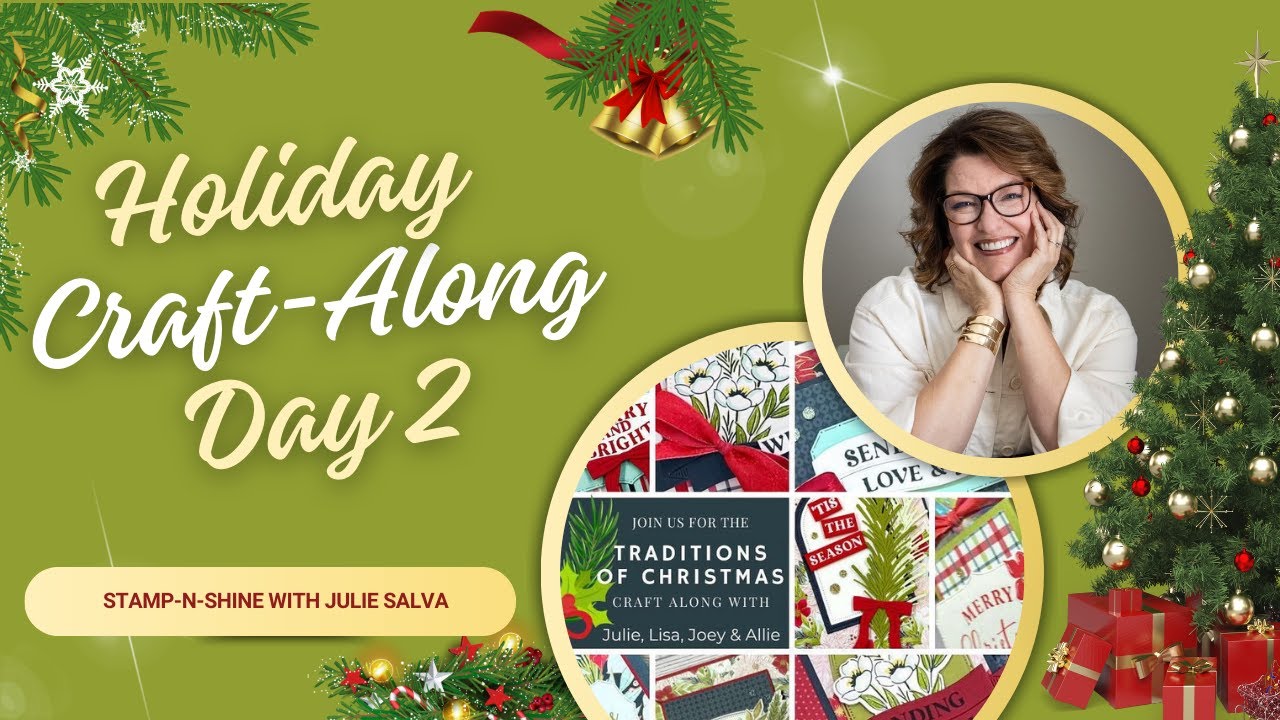 🎄 Holiday Traditions Craft Along – Day 2! 🎄 Candy box , Fun Fold, and a Gift Card holder!