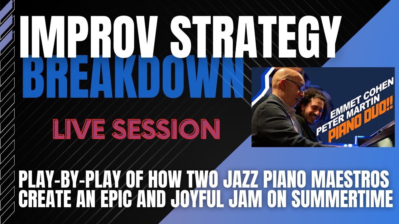 Peter Martin & Emmet Cohen PLAY BY PLAY