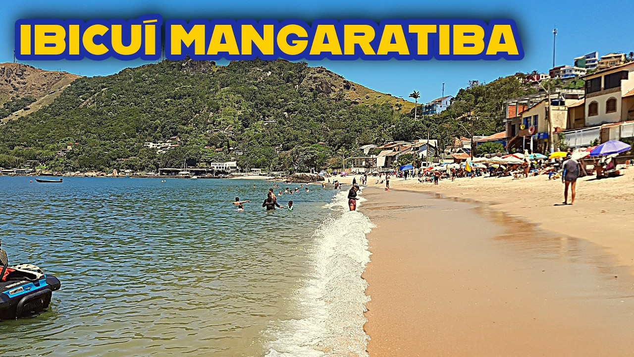 🏖️ PRAIA DE IBICUÍ MANGARATIBA RJ  POUSADA BARATA, IBICUÍ BEACH, A MELHOR PRAIA EM MANGARATIBA