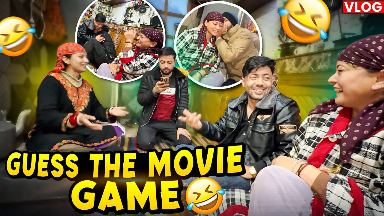 Guess The Movie Game With Family😂 || Sanjay Chauhan