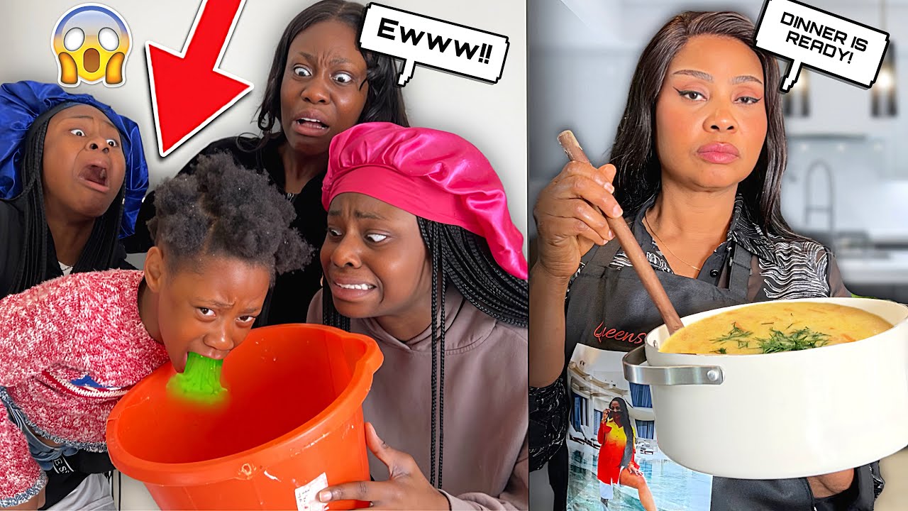WHEN YOUR MOMMA CAN'T COOK!|The Queens Family