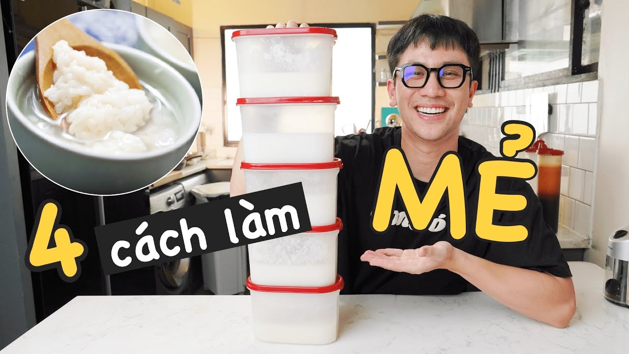 Cách mình làm MẺ CHUA để nấu ăn NGON và AN TOÀN TẠI NHÀ - Nấu GIẢ CẦY cùng Mẻ mới làm  // Dinology