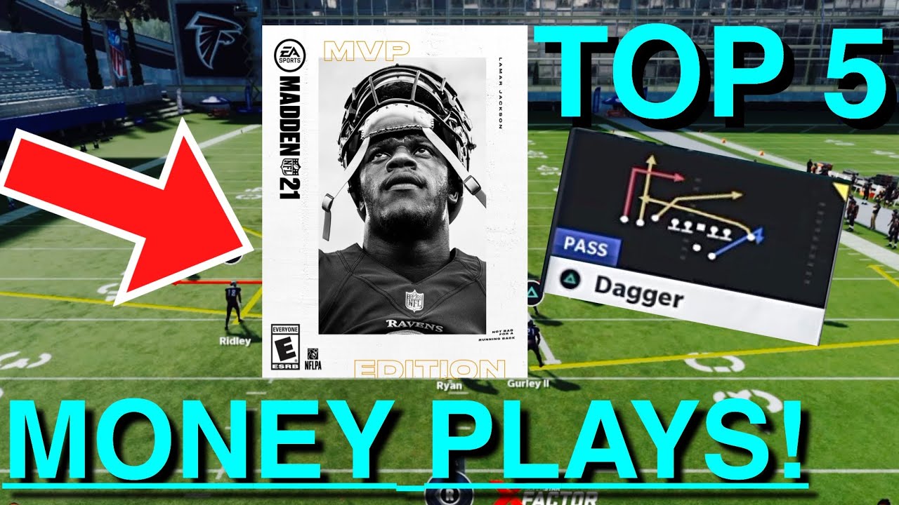 *TOP 5 MONEY PLAYS*  in MADDEN 21 !!! (NEW ORLEANS SAINTS & NEW ENGLAND PATRIOTS PLAYBOOK!