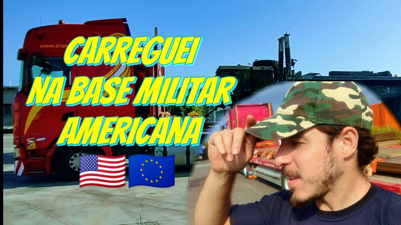 BASE MILITAR AMERICANA NA EUROPA!? 🇺🇸🇪🇺🫡😀