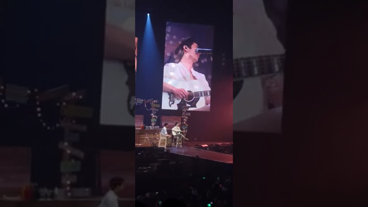 kinnporcheworldtour เปิดตัวบาร์ริมทะเล พี่มายอาโปร้องเพลง