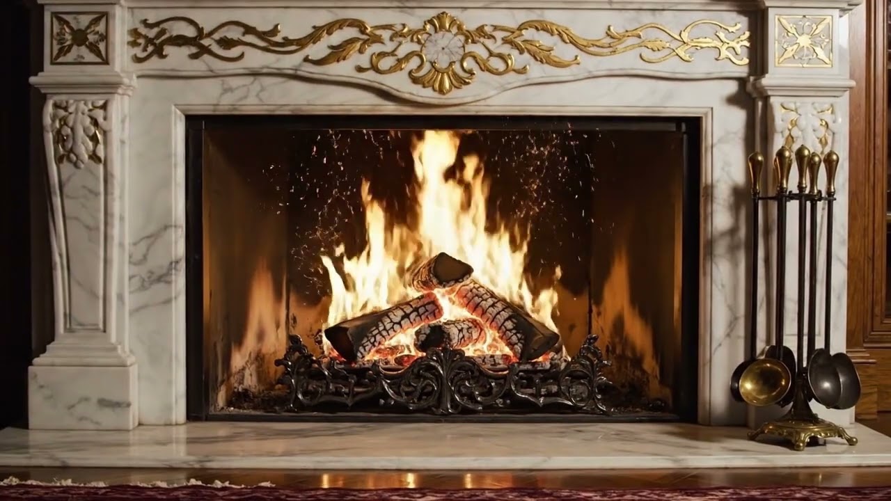 Epic Winter Fireplace Vibes – Warm Up Your Soul