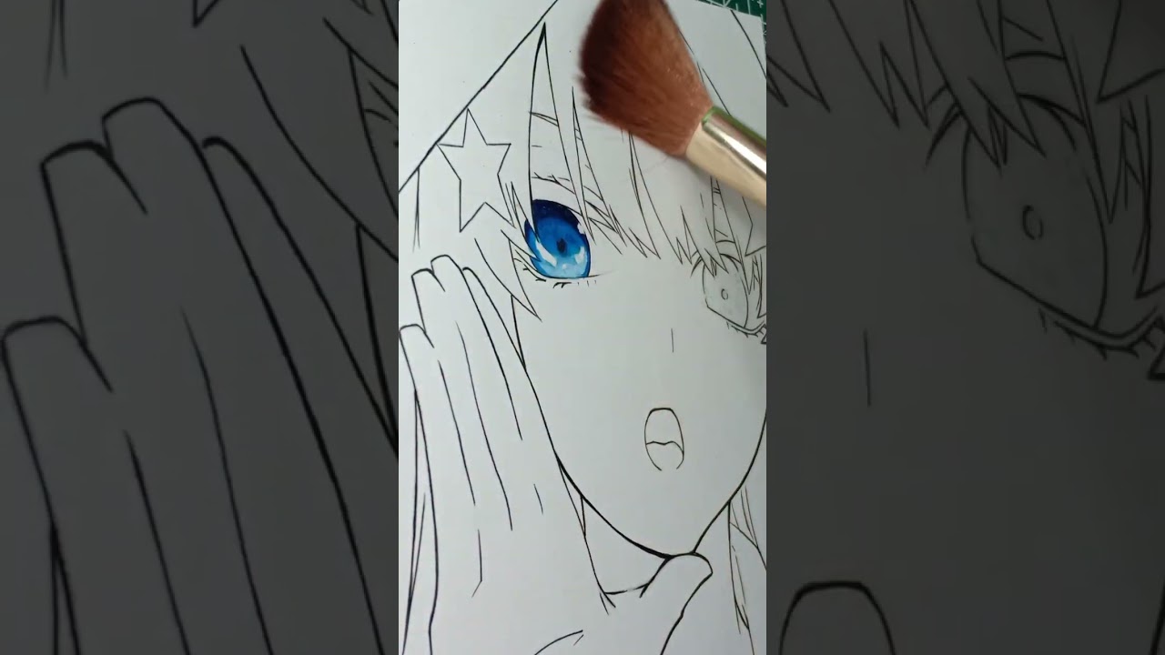 Itsuki Nakano Eyes Coloring 😍✨ 