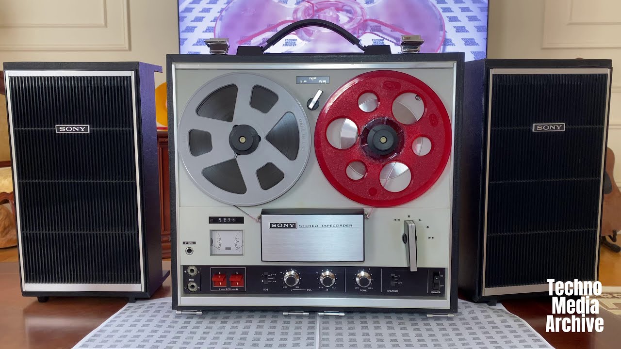 SONY TC-252 (1969-72) Reel-to-reel Tape Recorder