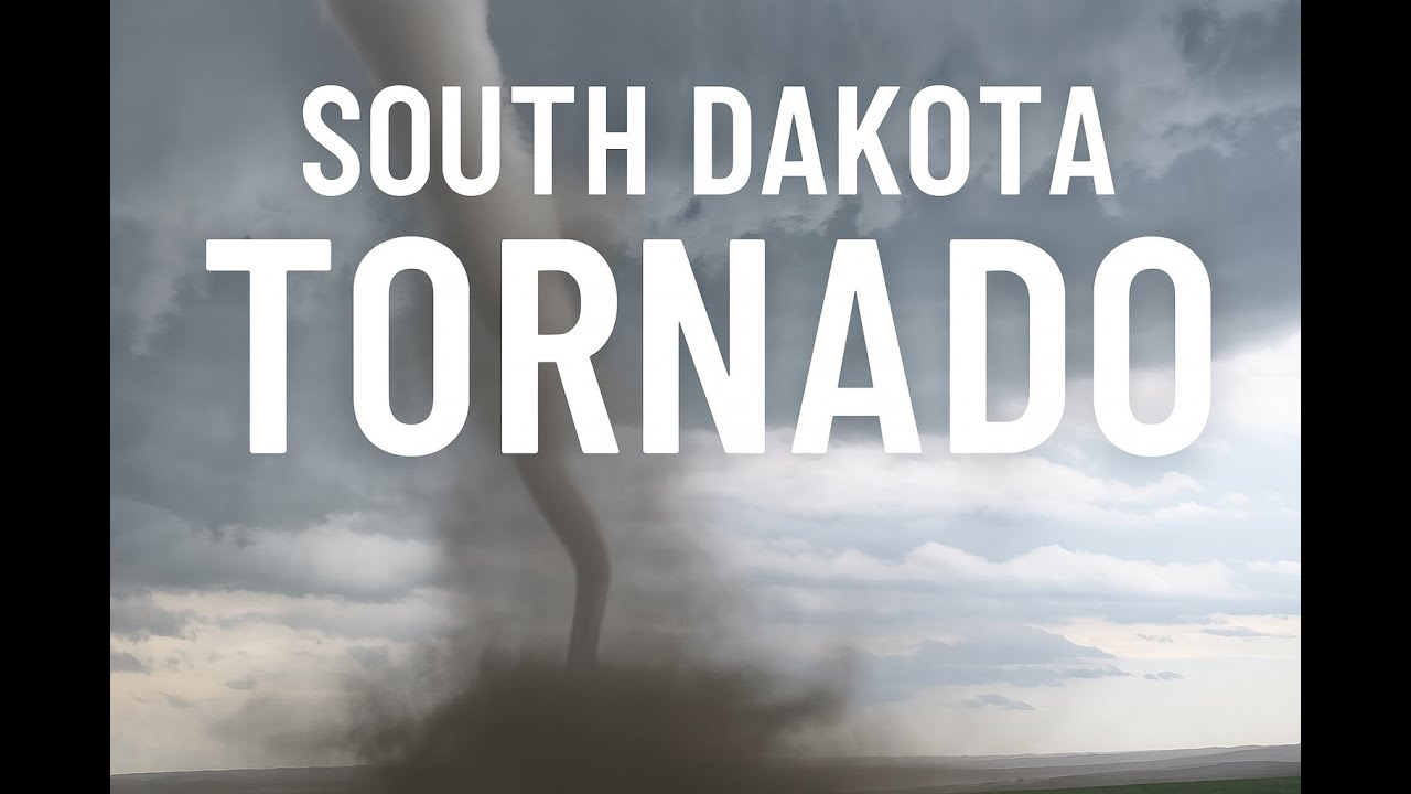 Tornado near Dixon, South Dakota captured CLOSE RANGE and by drone