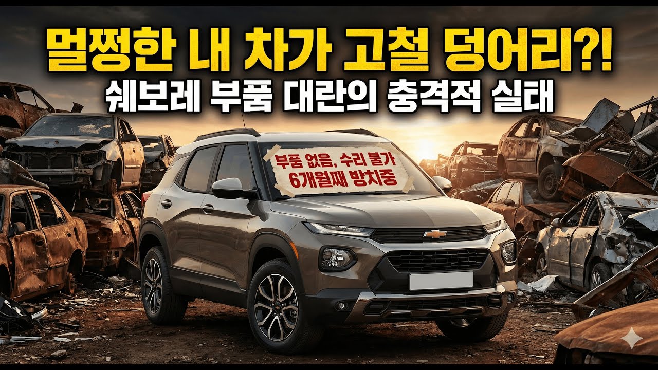 쉐보레 부품 대란: 사고 나도 수리 못 하는 GM 코리아의 불편한 진실 (자동차 구매 전 필수 시청)