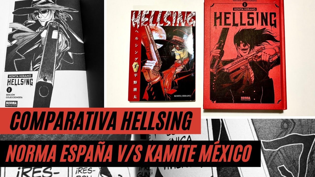 Comparativa Hellsing - Norma Espa&ntilde;a v/s Kamite M&eacute;xico [SMC]