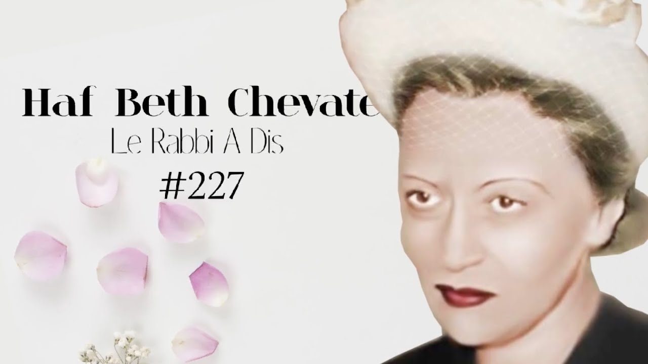 le diamant hassidique - HAF BETH CHEVAT - #227