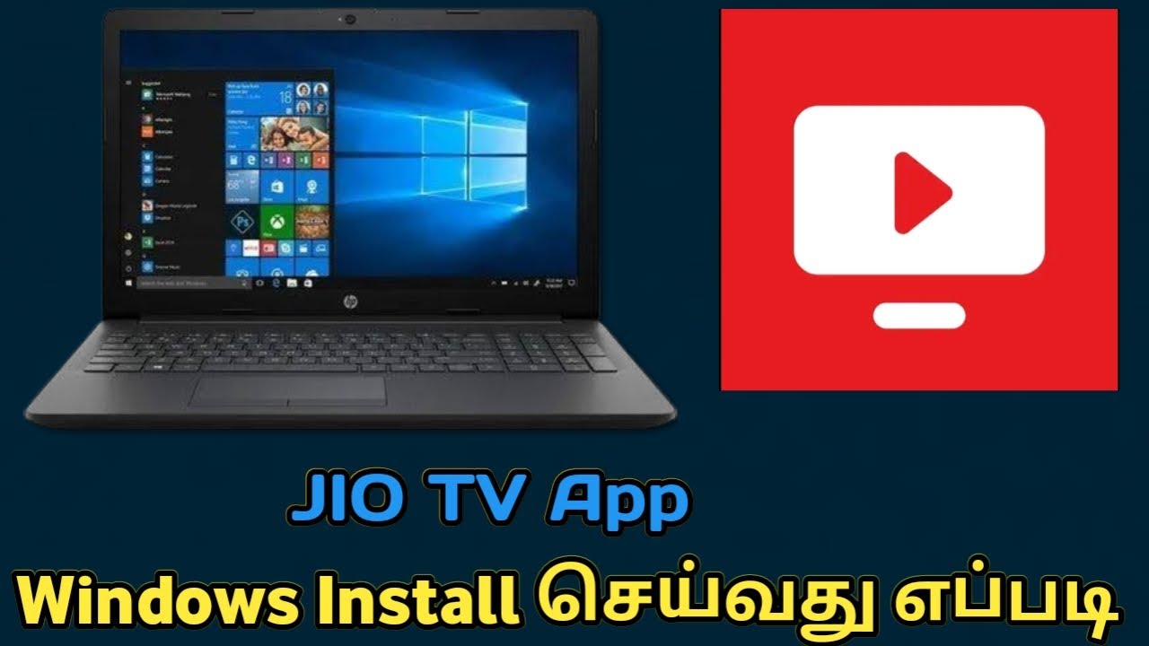 Windows jio tv app install in tamil