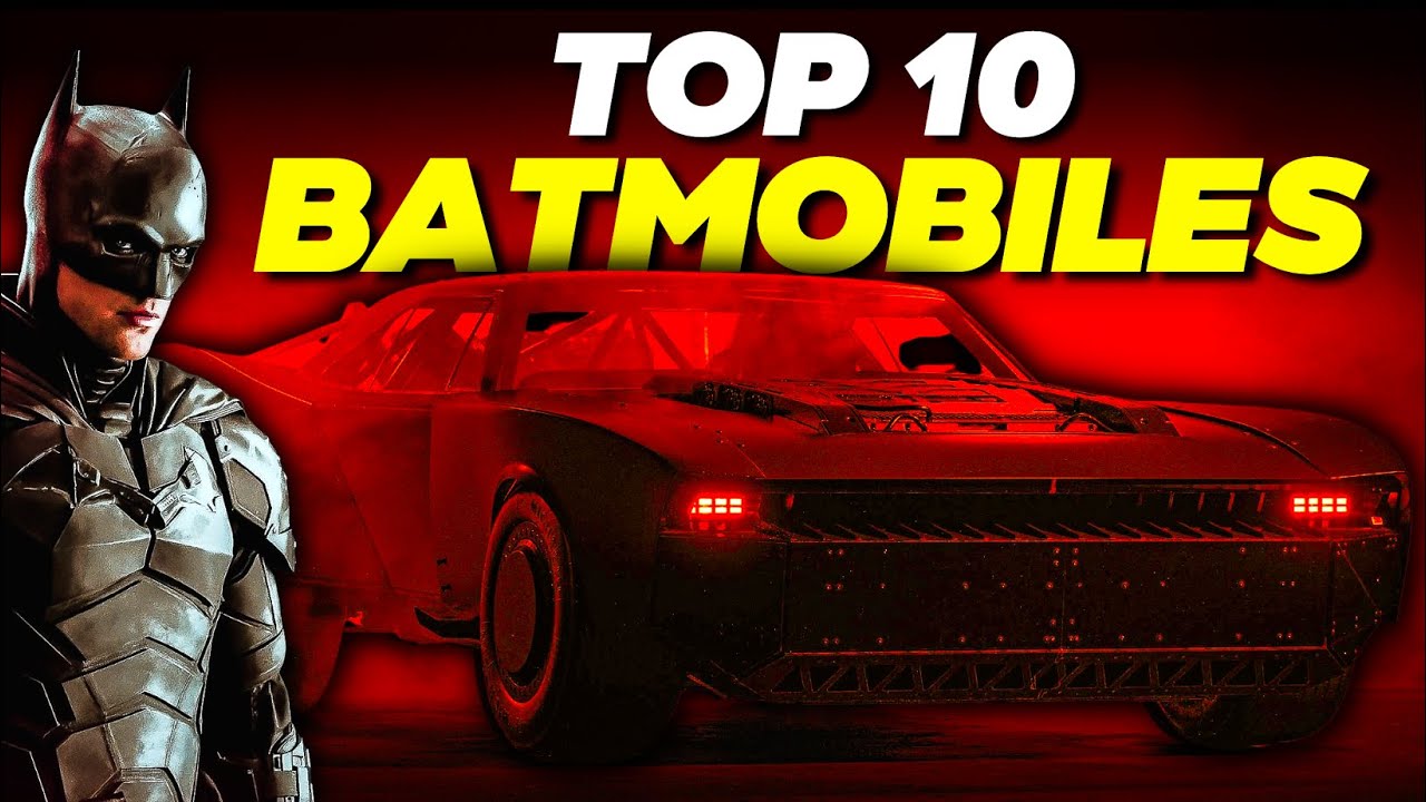 Revealing The Top 10 CRAZIEST Batman Cars Ever! 🦇 #batmobile