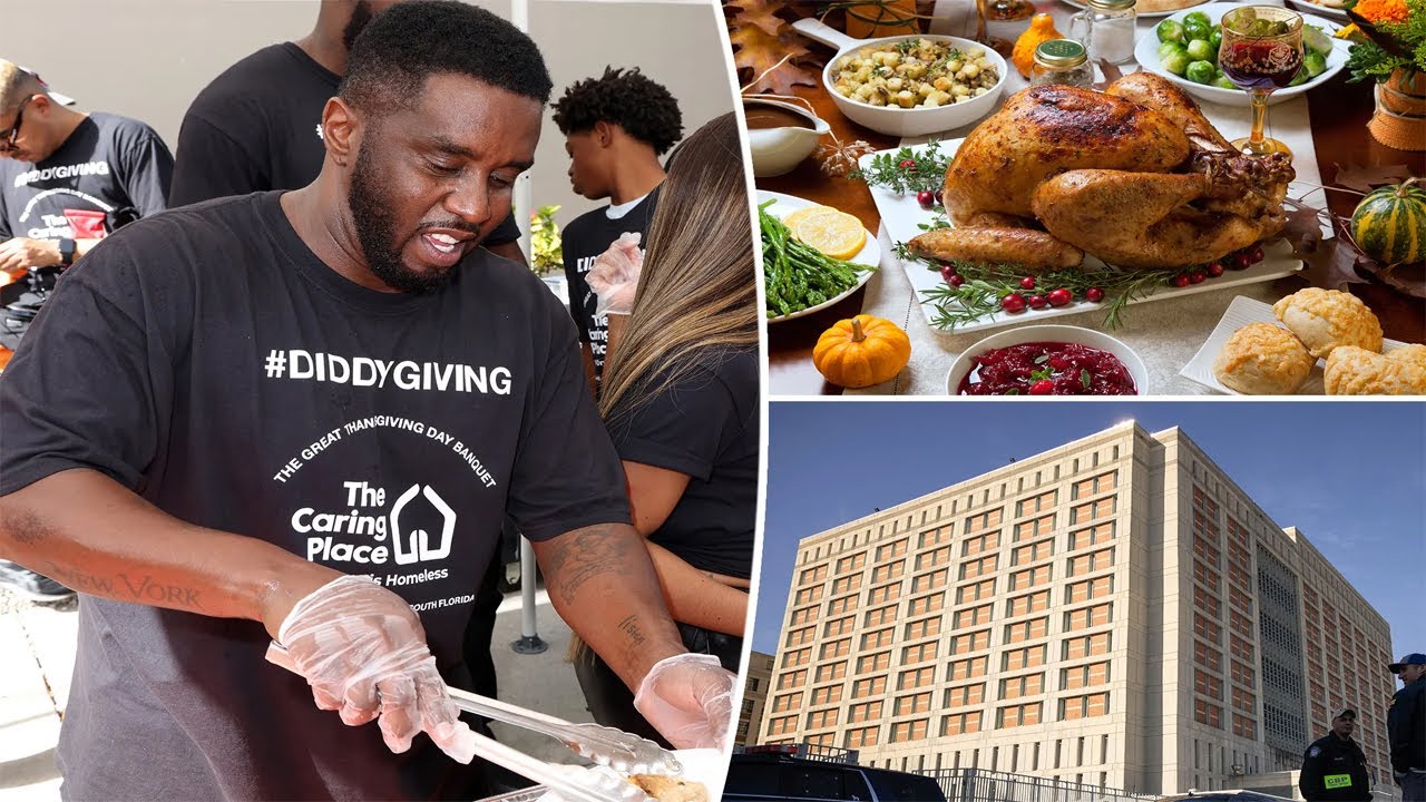 Sean &lsquo;Diddy&rsquo; Combs&rsquo; Thanksgiving menu in prison revealed