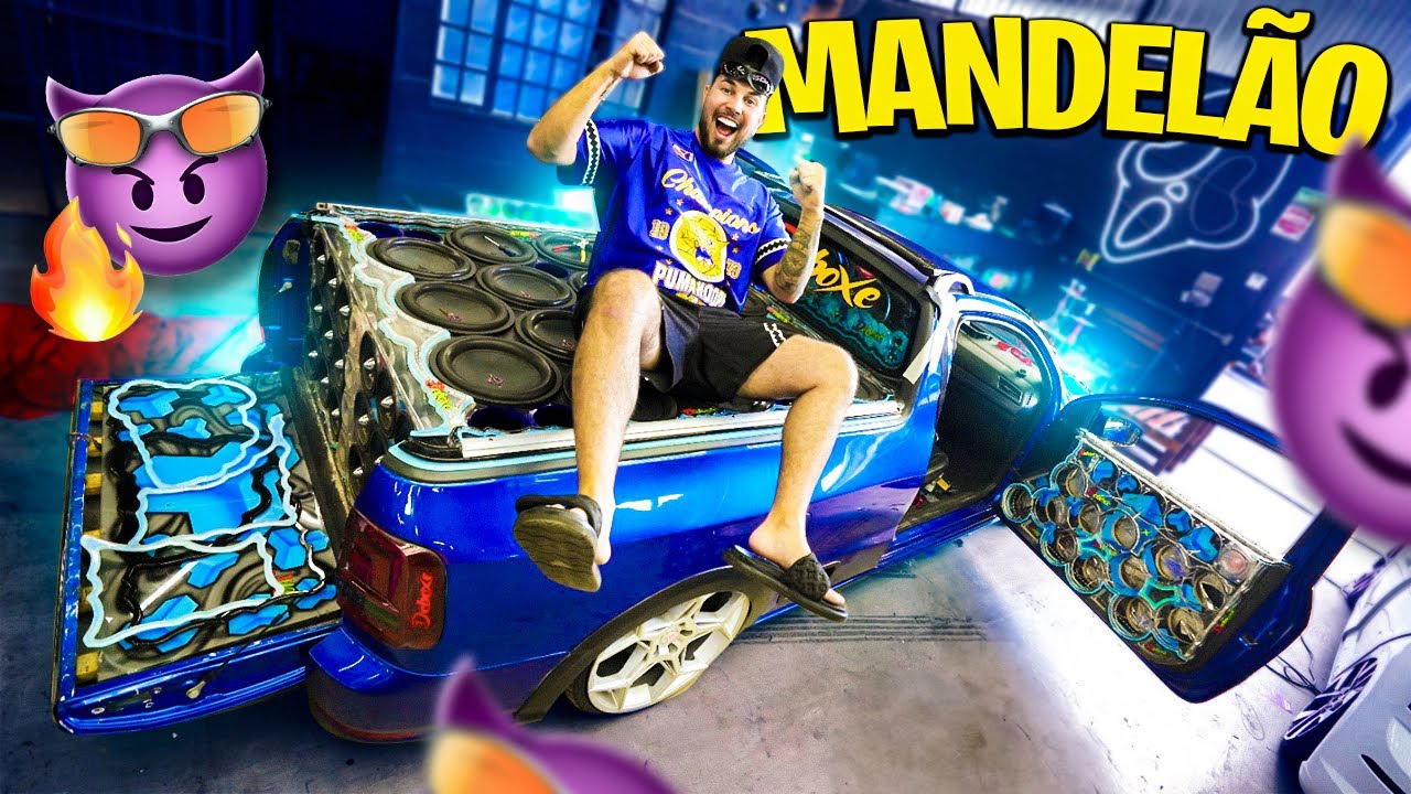 ESSE É MEU CARRO NOVO SAVEIRO MANDELAO G8 !! * projeto secreto * 🔉😈