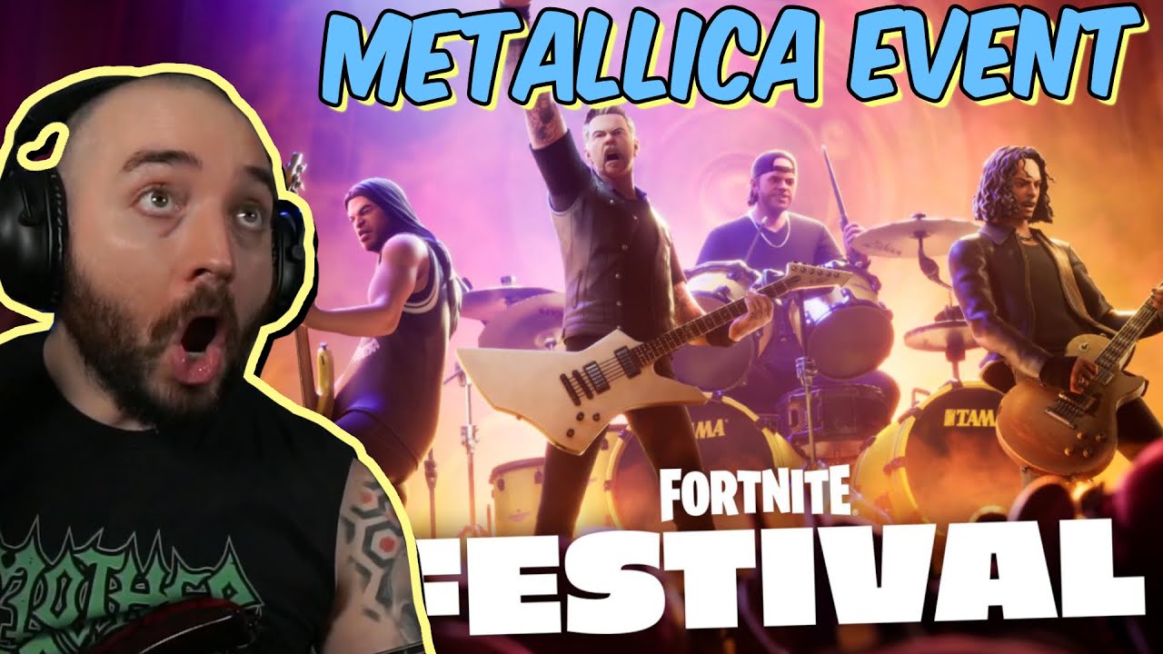 Metal Head Reacts to Fortnite Metallica Event