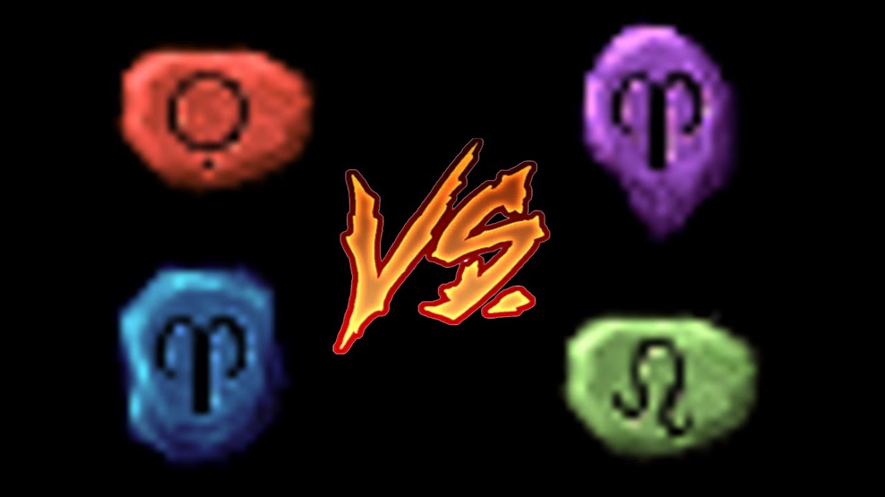 Dano base VS Fraqueza: Melhor usar GFB/Ava ou Stone/Thunder?
