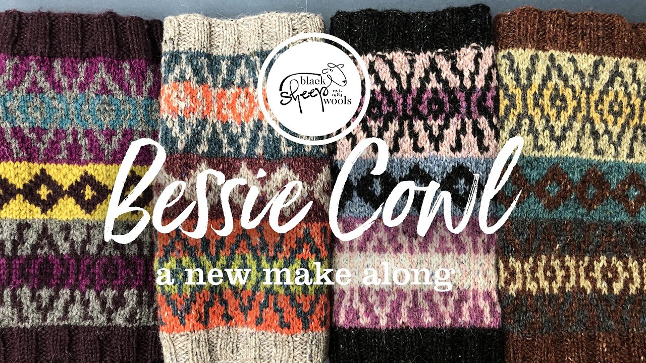 Introduction to our new make along - Rowan Bessie Cowl