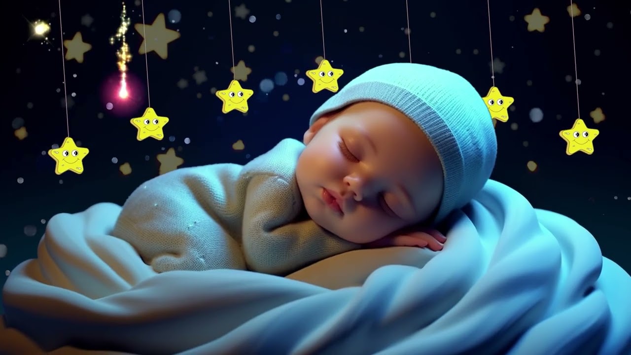 Soothing Baby Sleep Music 🎵 Sleep Instantly in 3 Minutes | Mozart & Brahms Lullaby Magic