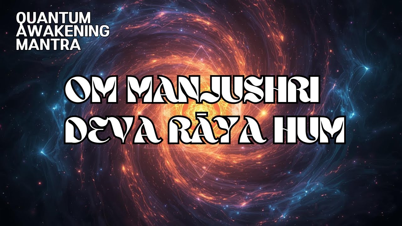 🌟 Om Manjushri Deva Rāya Hum | Manjushri Wisdom Mantra Prayer