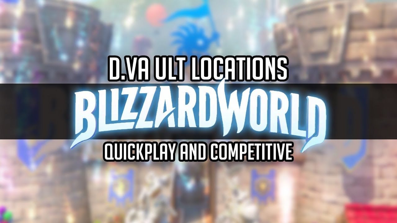 BLIZZARD WORLD - D.Va Ult Locations | Overwatch