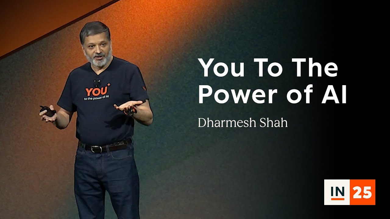 You To The Power of AI with Dharmesh Shah | INBOUND 2025