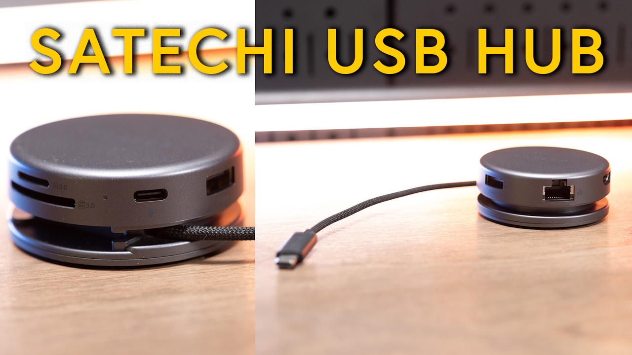 Лучший портативный USB-C хаб для iPhone, iPad и MacBook: обзор Satechi on the Go 7-в-1 Hub