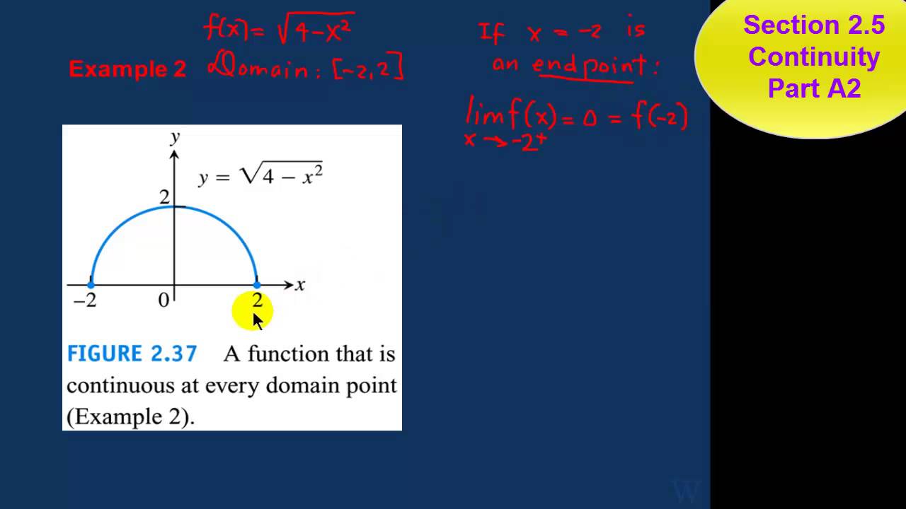 Section 25 Continuity Part-A2